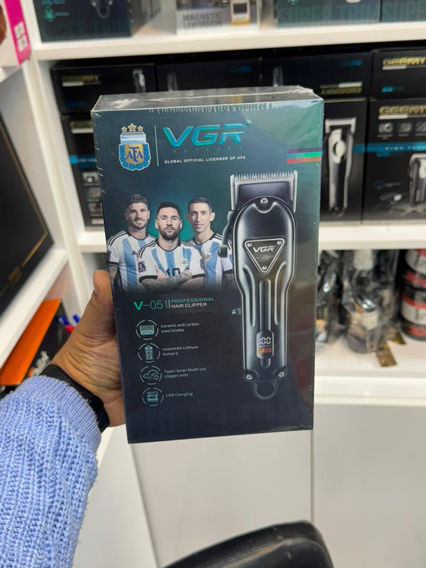 ماشین اصلاح موی سر و صورت وی جی ار مدل V 051